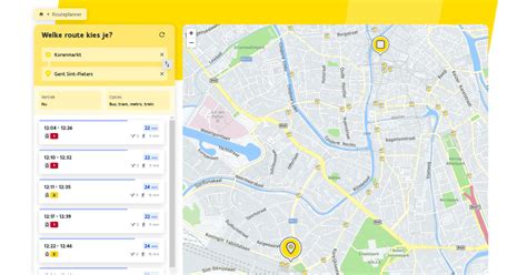 de lijn route planner bus.